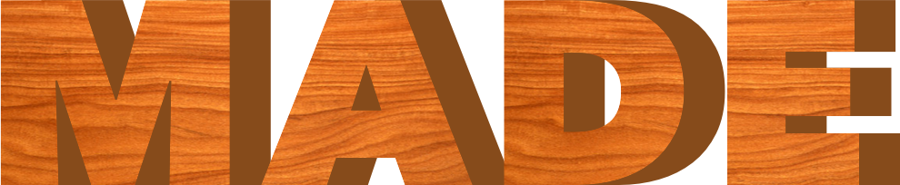 Made Ventures wood texture logo variation 1