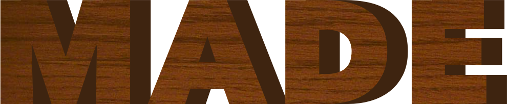 Made Ventures wood texture logo variation 2
