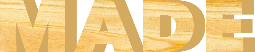 Made Ventures wood texture logo variation 3